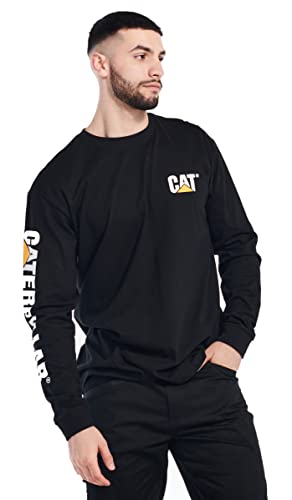 CAT Men's Trademark Banner Long Sleeve T-Shirt