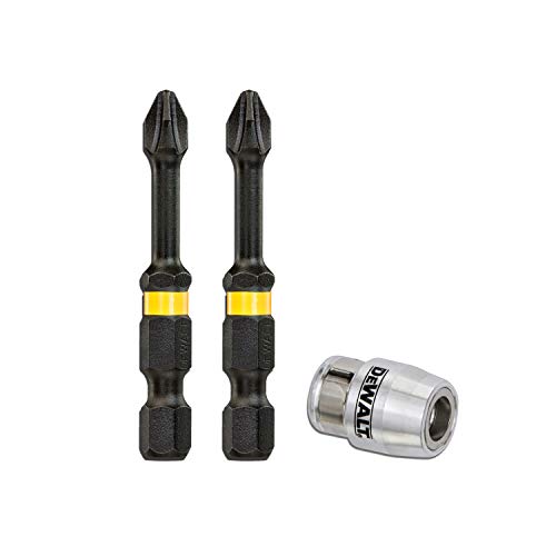 DEWALT Impact Torsion Bits T20 X 57MM (X3) and Magnetic Screwlock Sleeve