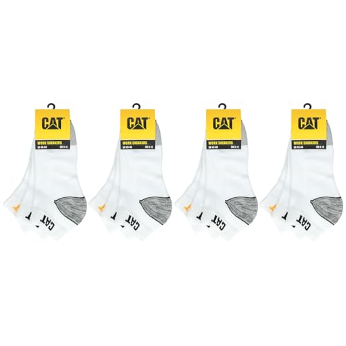 Caterpillar CAT WORK SNEAKERS 12 Pairs of Work Trainers, Work Socks, Socks, Stockings, Choice of Sizes 39-50