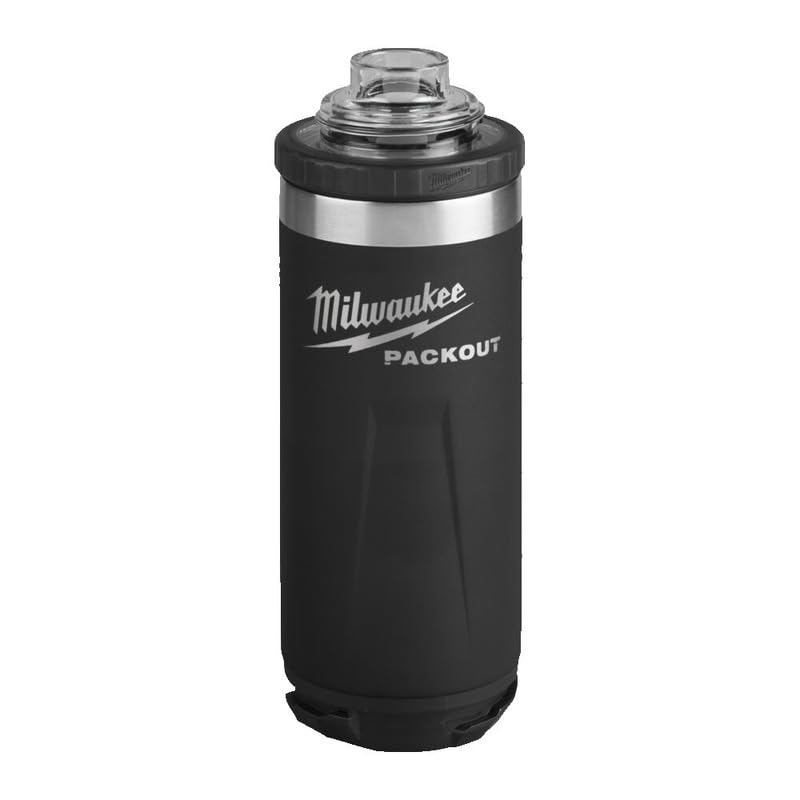 Milwaukee 4932493991 Packout 532ml Chug Lid Bottle Red