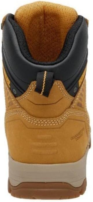 DeWalt Cranson Mens Nubuck Steel Toe Cap Work Safety Ankle Boots (Honey, UK 11)