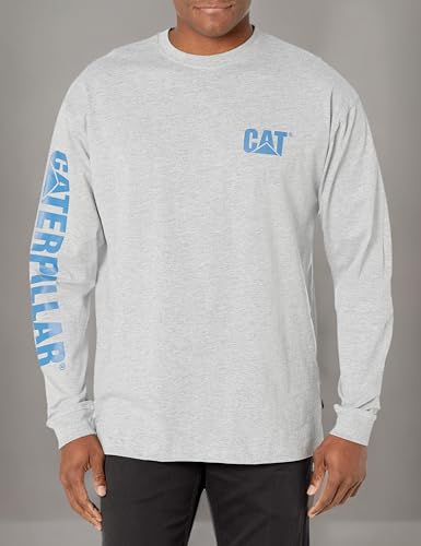 CAT Men's Trademark Banner Long Sleeve T-Shirt