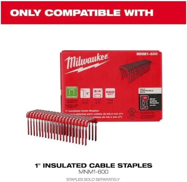 Milwaukee M12 Cable Stapler Body ONLY, M12BCST-0