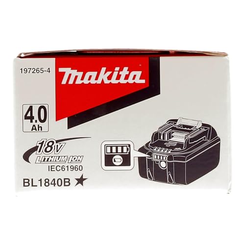 Makita 197265-4 BL1840B 18V 4.0 Ah Li-ion Battery