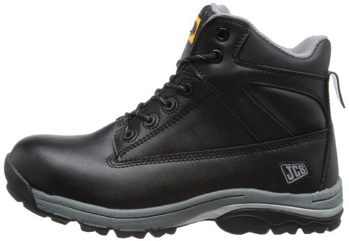 JCB - Men's Safety Boots - Workmax Chukka Work Boots - Nubuck - Durable and Protective - Ideal for Work Environments Workwear - Size 8 UK, 42 EU - Brown