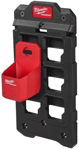 Milwaukee Packout 7kg Cup Holder, Red, 127 x 102 x 178 mm (4932480706)