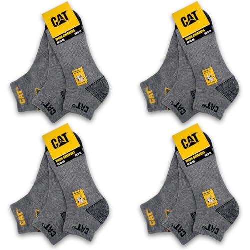 Caterpillar CAT WORK SNEAKERS 12 Pairs of Work Trainers, Work Socks, Socks, Stockings, Choice of Sizes 39-50