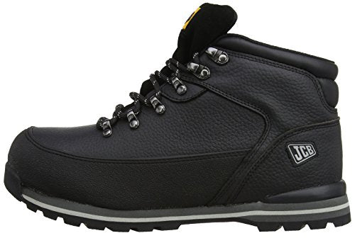 JCB Men's 3CX/B Chukka Boots, Black, 10 UK