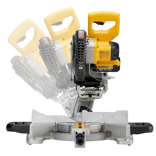 DEWALT DCS365N-XJ Mitre Saw XR 184 mm with XPS-Bare Unit, 590 W, 18V