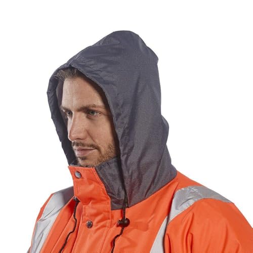 Portwest Hi-Vis Traffic Jacket, Size: XXL, Colour: Orange, RT30ORRXXL