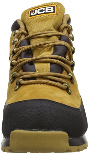 JCB - 3CX Unisex Safety Hiker Boot - Dual-Density EVA Phylon & Rubber - Durable Safety Footwear - Men's Boots/Women's Boots - Honey - Size 10 UK 44 EU