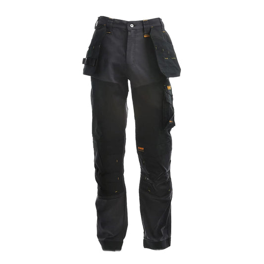 DEWALT Memphis Stretch Trouser 36W 33L Black/Grey