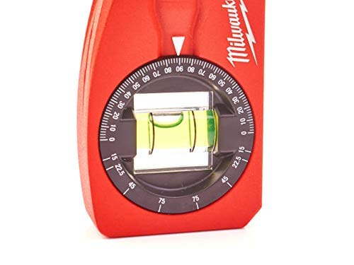 Milwaukee 4932459597 932459597 Magnetic Pocket Level 7.8cm, Red