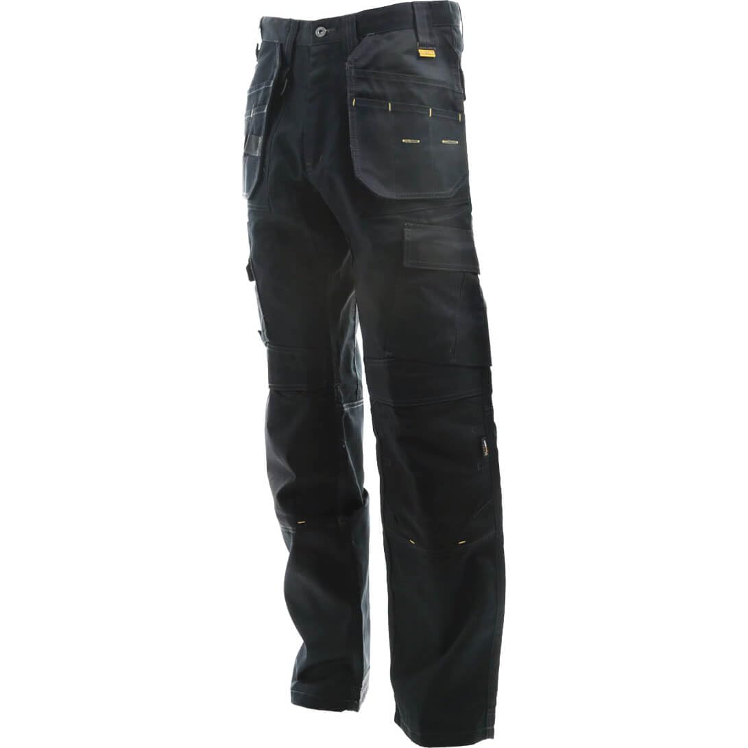 Dewalt Memphis Stretch Trouser 38W 29L Black/Grey