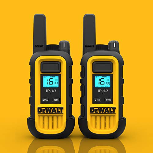 DEWALT DXPMRCH6-800 6 Port Charger for DXPMR800 Walkie Talkie Two-Way Radios - Charges 6 Walkie Talkies simultaneously