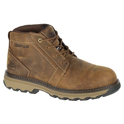 Caterpillar Cat Parker Brown/Tan SBP Work Safety Boots Steel Toe & Midsole