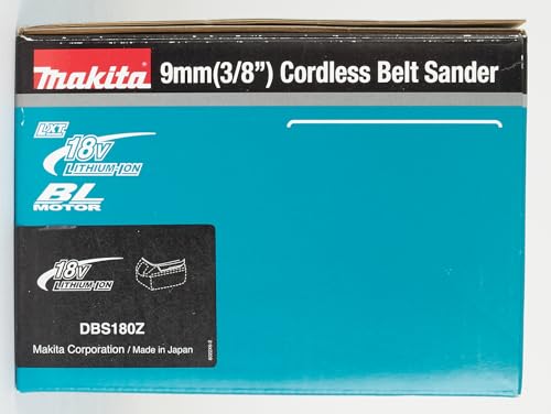 Makita DBS180Z 18V Li-ion LXT Brushless Belt Sander - Batteries and Charger Not Included