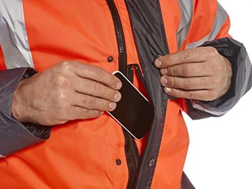 Portwest Hi-Vis Traffic Jacket, Size: XXL, Colour: Orange, RT30ORRXXL