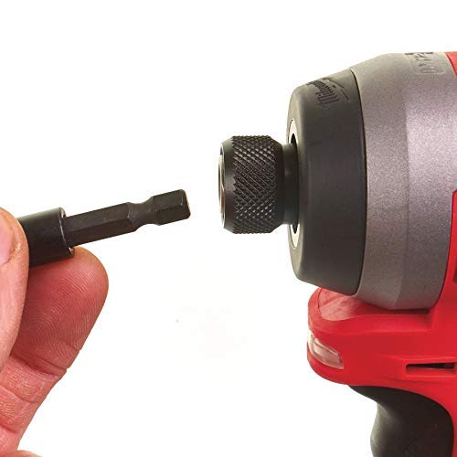 Milwaukee M12FID Fuel Sub Compact 1/4 inch Impact Driver 12V Bare Unit, 12 V, Red