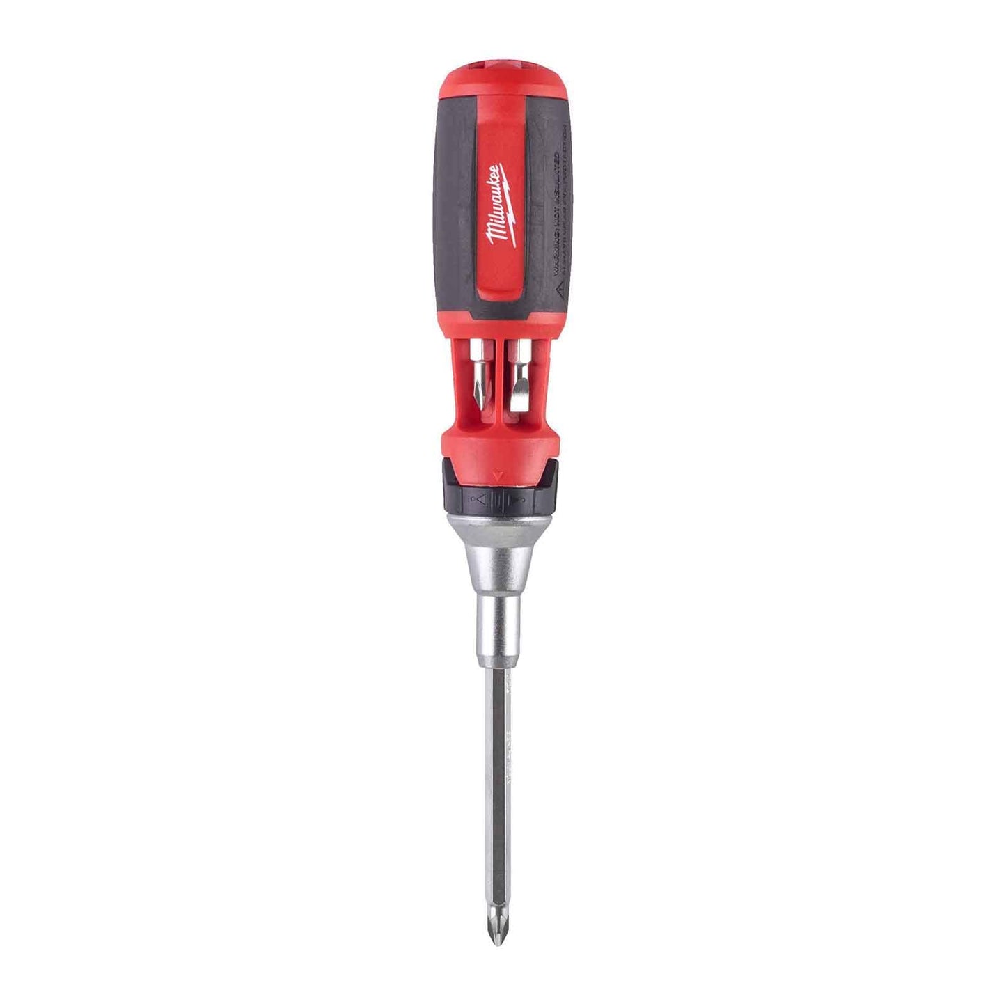 Milwaukee Universal Ratchet Screwdriver 8 in 1 Color E 0 W 0 V Multicoloured One Size, 4932471868