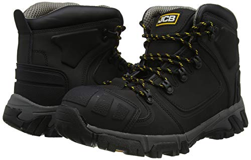 JCB Men's B XSERIES Black Safety Boots Size 10