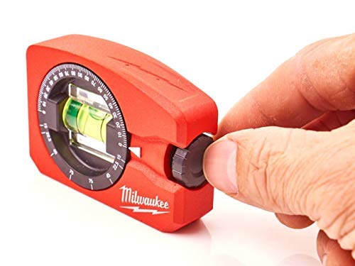 Milwaukee 4932459597 932459597 Magnetic Pocket Level 7.8cm, Red