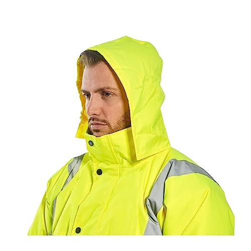 Portwest S463 Waterproof Comfort Hi-Vis Winter Bomber Jacket Orange, 6X-Large