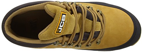 JCB - 3CX Unisex Safety Hiker Boot - Dual-Density EVA Phylon & Rubber - Durable Safety Footwear - Men's Boots/Women's Boots - Honey - Size 10 UK 44 EU