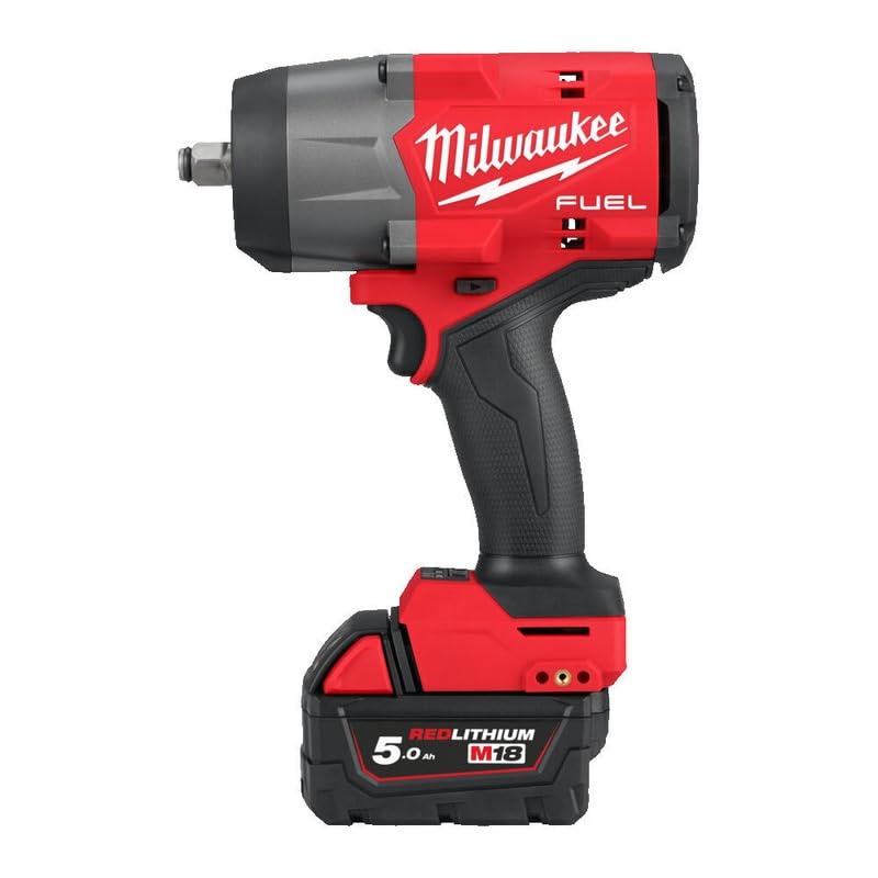 Milwaukee M18FHIW2F12-502X 18v Fuel 1/2" High Torque Impact Wrench with Friction Ring Kit **NEW GEN**