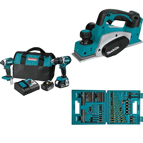 Makita XPK01Z 18V LXT Lithium-Ion Cordless 3-1/4-Inch Planer, Tool Only