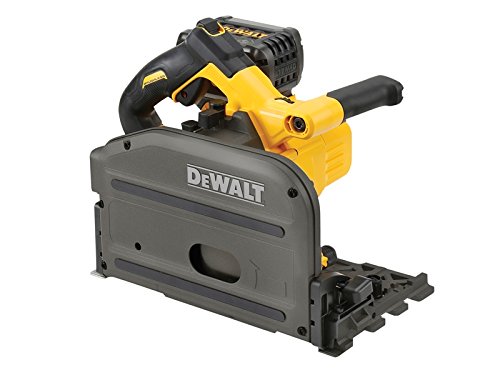 DEWALT DCS520T2-GB XR Flex Volt Cordless Brushless Plunge Saw with 2 DCB546 Batteries, 54 V, Yellow/Black, 2 x 18 Volt 6.0Ah Li-Ion Batteries, Set of 6 Pieces