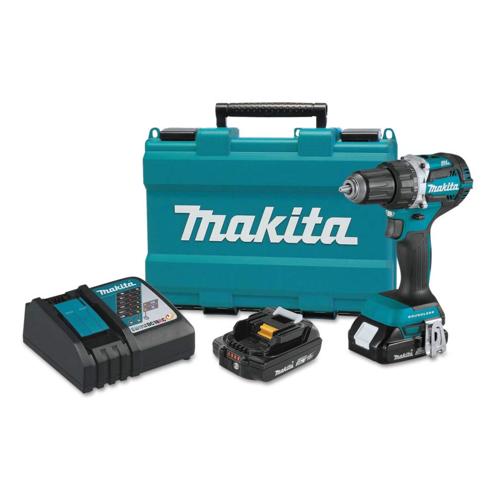 Makita XFD12Z 18V LXT Lithium-Ion Brushless Cordless 1/2" Driver-Drill, Tool Only,