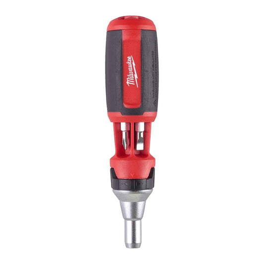 Milwaukee Universal Ratchet Screwdriver 8 in 1 Color E 0 W 0 V Multicoloured One Size, 4932471868