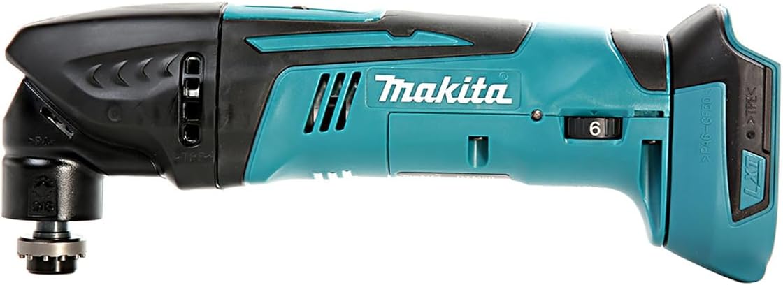 Makita DTM50 18v Li-ion Multi Tool with 2 x 6Ah Batteries, Charger & Case