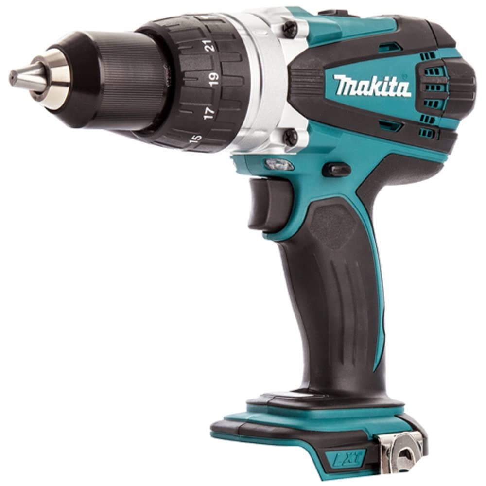 Makita DHP458Z 18v Combi Drill with 1 x 5.0Ah BL1850 Battery + DC18RC Charger & Case - Combi Hammer Drill, Makita Drill, Power Tool Combo Kit, 18v Drill Kit