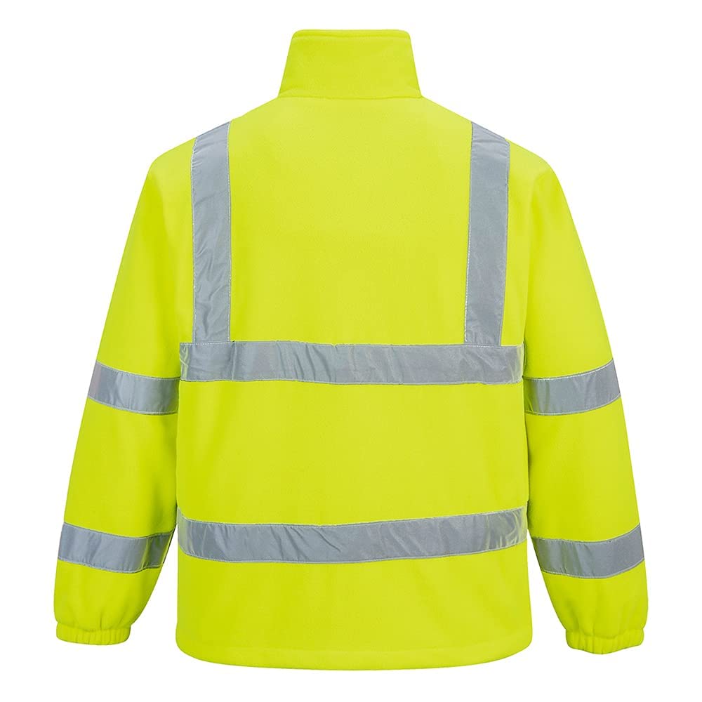 Portwest F300 Reflective Durable Hi-Vis Fleece Orange, X-Small