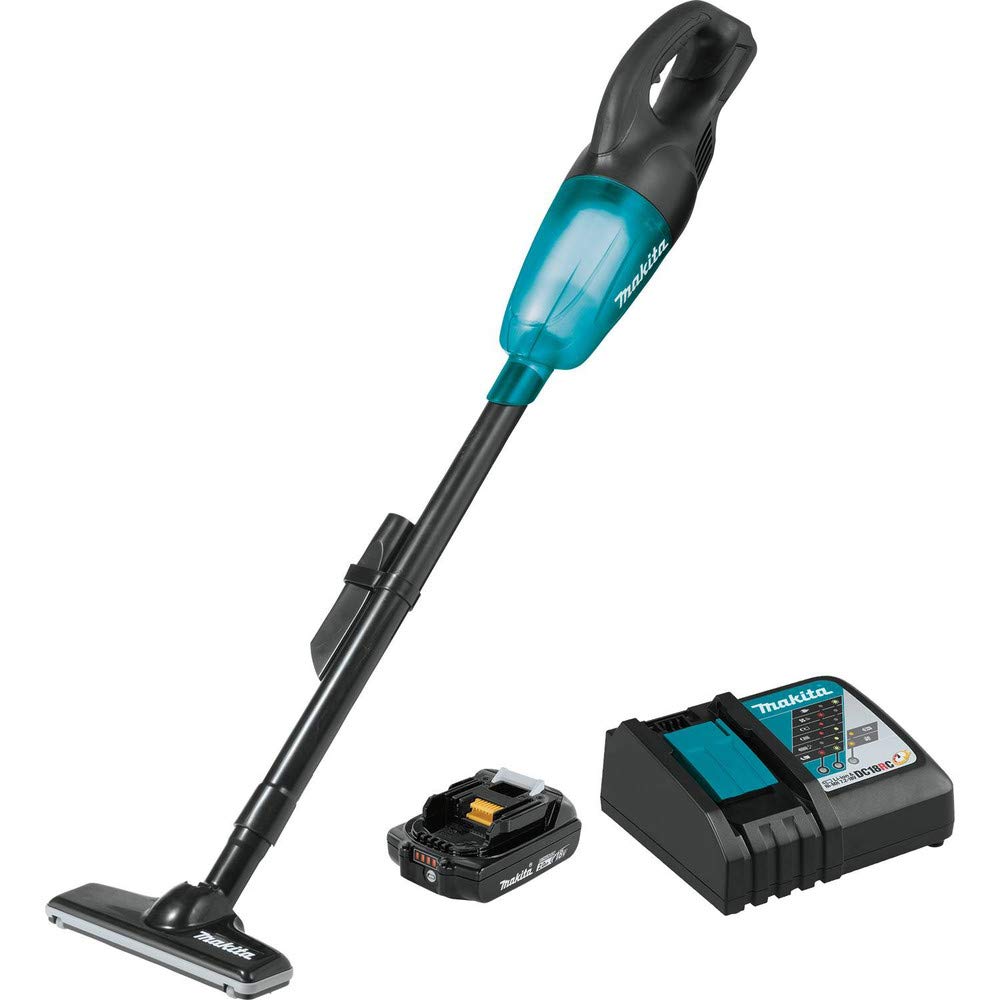 Makita XLC02ZB 18V LXT Lithium-Ion Cordless Vacuum, Tool Only