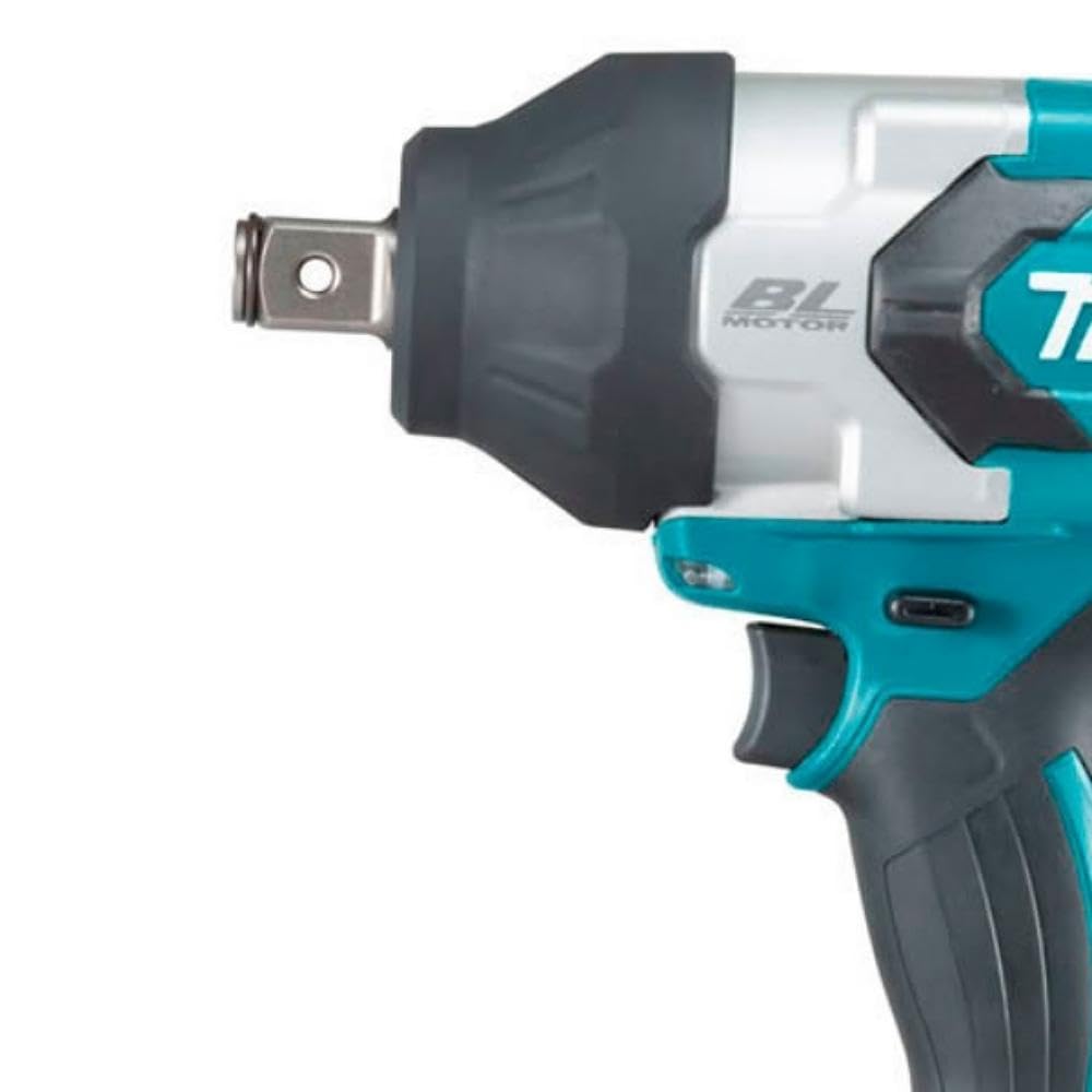 Makita DTW1001Z 18V Li-Ion LXT Brushless Impact Wrench - Batteries and Charger Not Included, Blue, Large