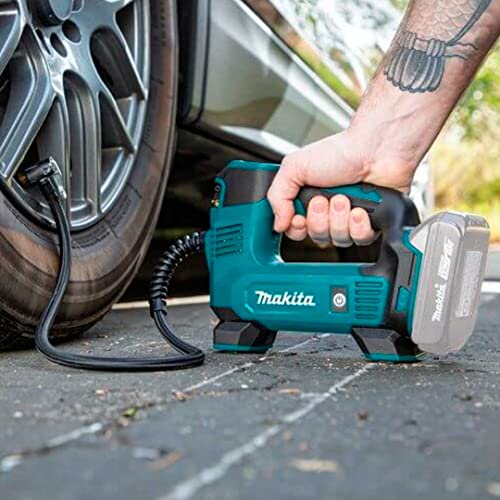 Makita DMP180Z 18V Li-ion LXT Inflator - Batteries and Charger Not Included, Blue/Silver, M