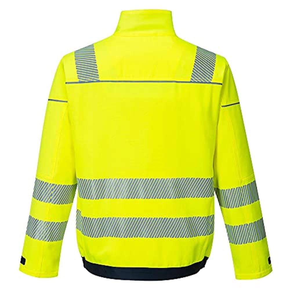 Portwest PW3 Hi-Vis Work Jacket, Size: XL, Colour: Orange/Navy, T500ONRXL