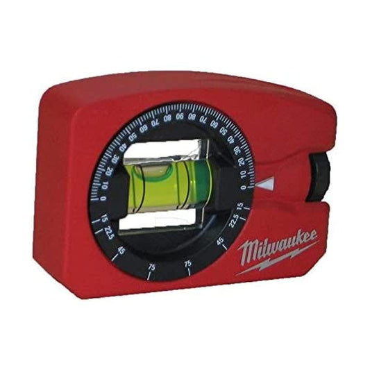 Milwaukee 4932459597 932459597 Magnetic Pocket Level 7.8cm, Red