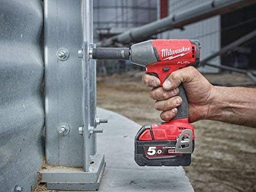 Milwaukee M18FIWF12-0 Fuel Impact Wrench Friction Ring (1/2") (Naked-no Batteries or Charger), 1 W, 18 V, Multi