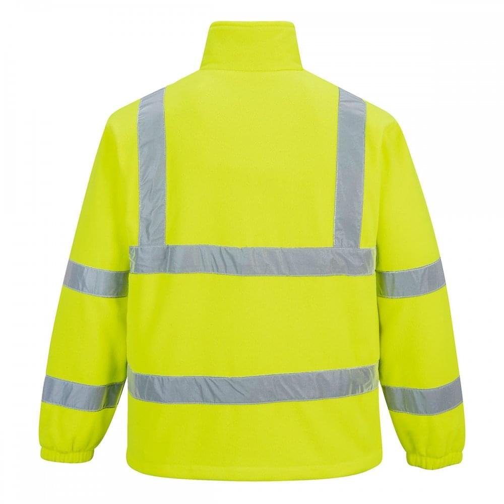 Portwest F300 Reflective Durable Hi-Vis Fleece Orange, X-Small