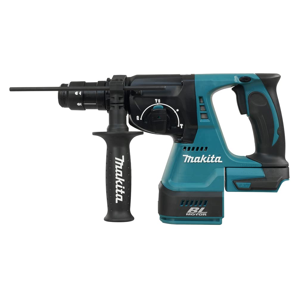 Makita DHR243Z 18V Li-ion LXT 24mm SDS-Plus Rotary Hammer - Batteries and Charger Not Included & DTM51Z Multi-Tool, 18 V,Blue