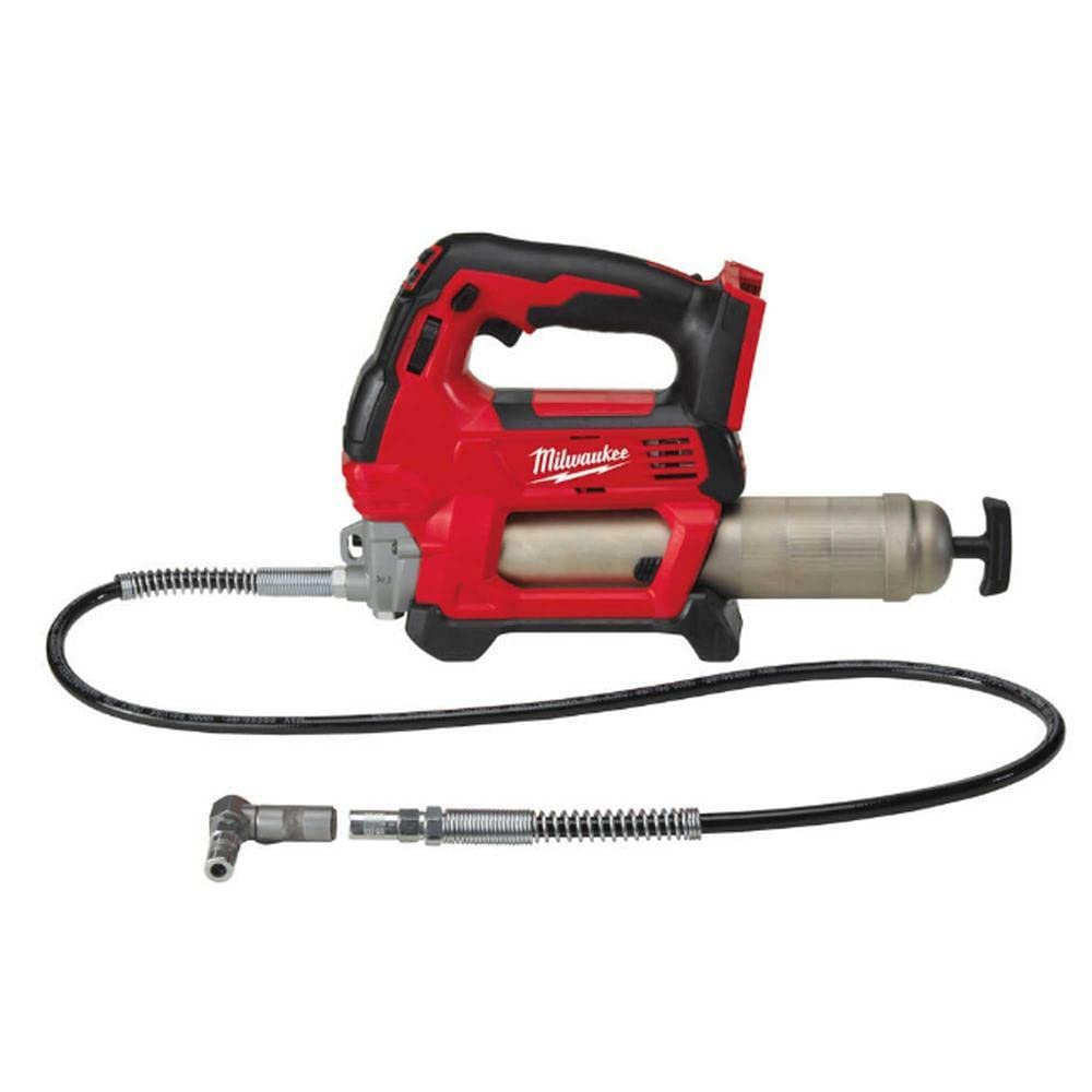 Milwaukee M18 FPP2AI-502B 18V Impact Wrench/Grease Gun Twin Pack with 2 x 5.0Ah Batteries, Charger in Bag