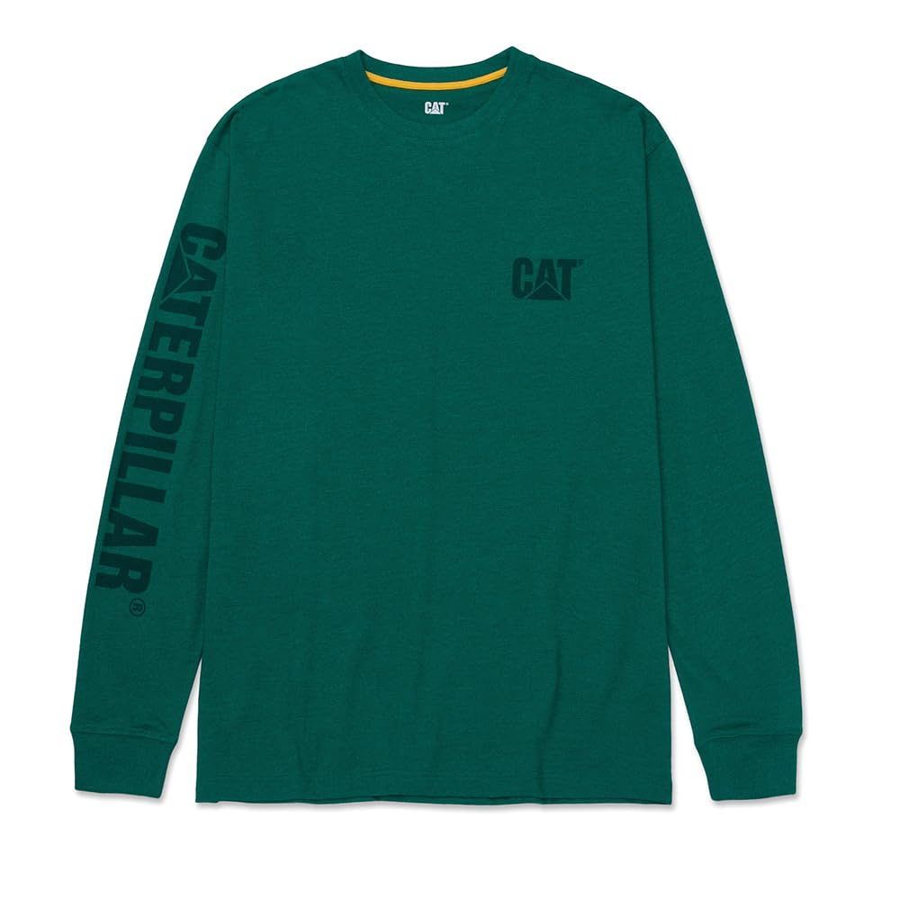 CAT Men's Trademark Banner Long Sleeve T-Shirt