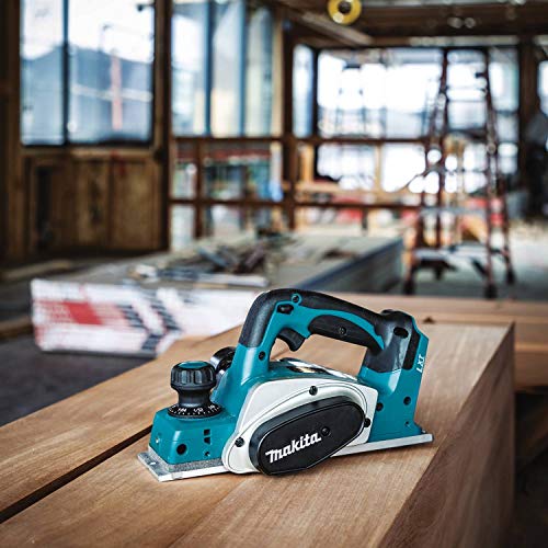 Makita XPK01Z 18V LXT Lithium-Ion Cordless 3-1/4-Inch Planer, Tool Only