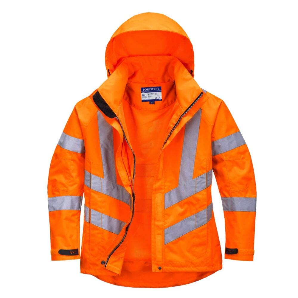 Portwest Men's Lw70 Ladies HiVis Breathable Jacket (pack of 1)