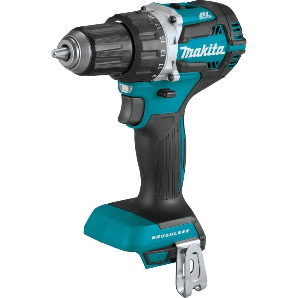 Makita XFD12Z 18V LXT Lithium-Ion Brushless Cordless 1/2" Driver-Drill, Tool Only,