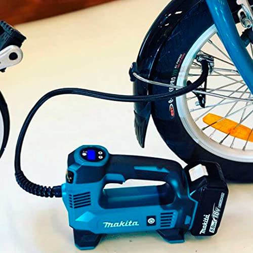 Makita DMP180Z 18V Li-ion LXT Inflator - Batteries and Charger Not Included, Blue/Silver, M